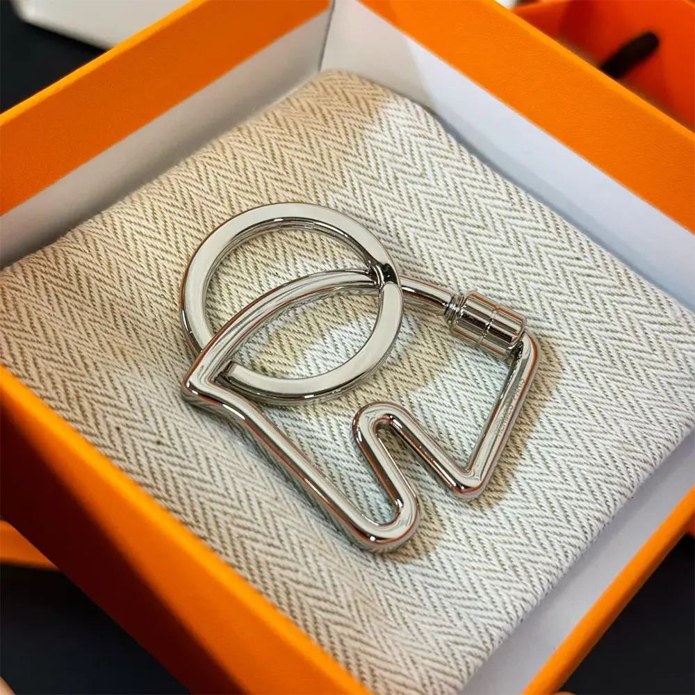 Hermes Unisex Cheva Key Ring - image 4