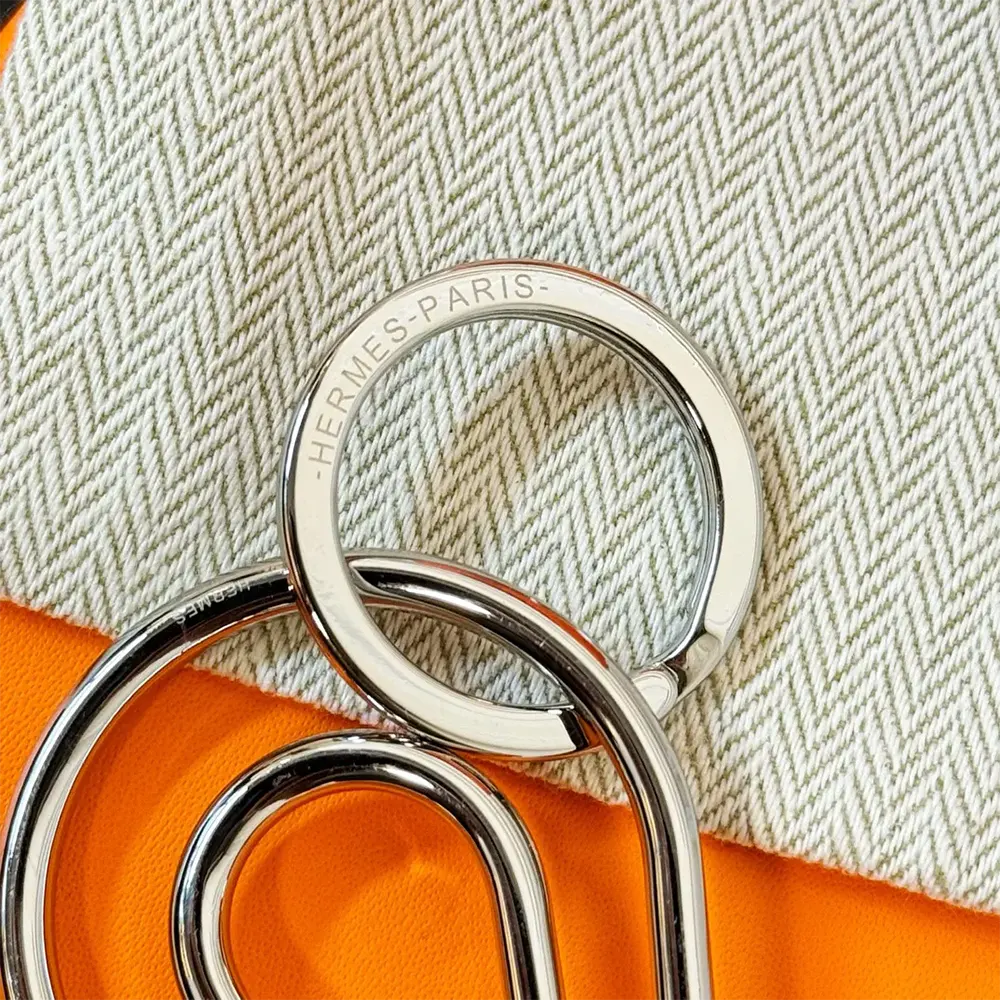 Hermes Unisex Fer A Cheval Key Ring - image 7