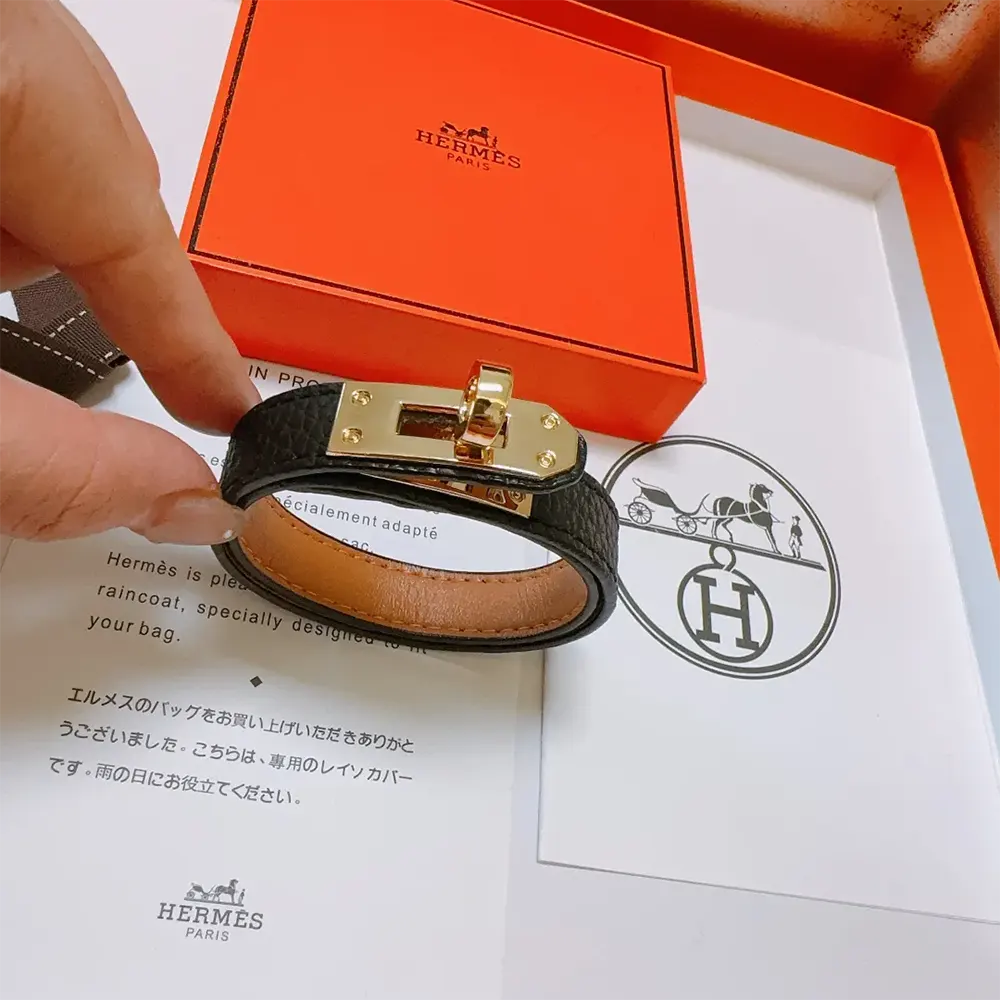Hermes Unisex Kelly Double Tour Bracelet - image 6
