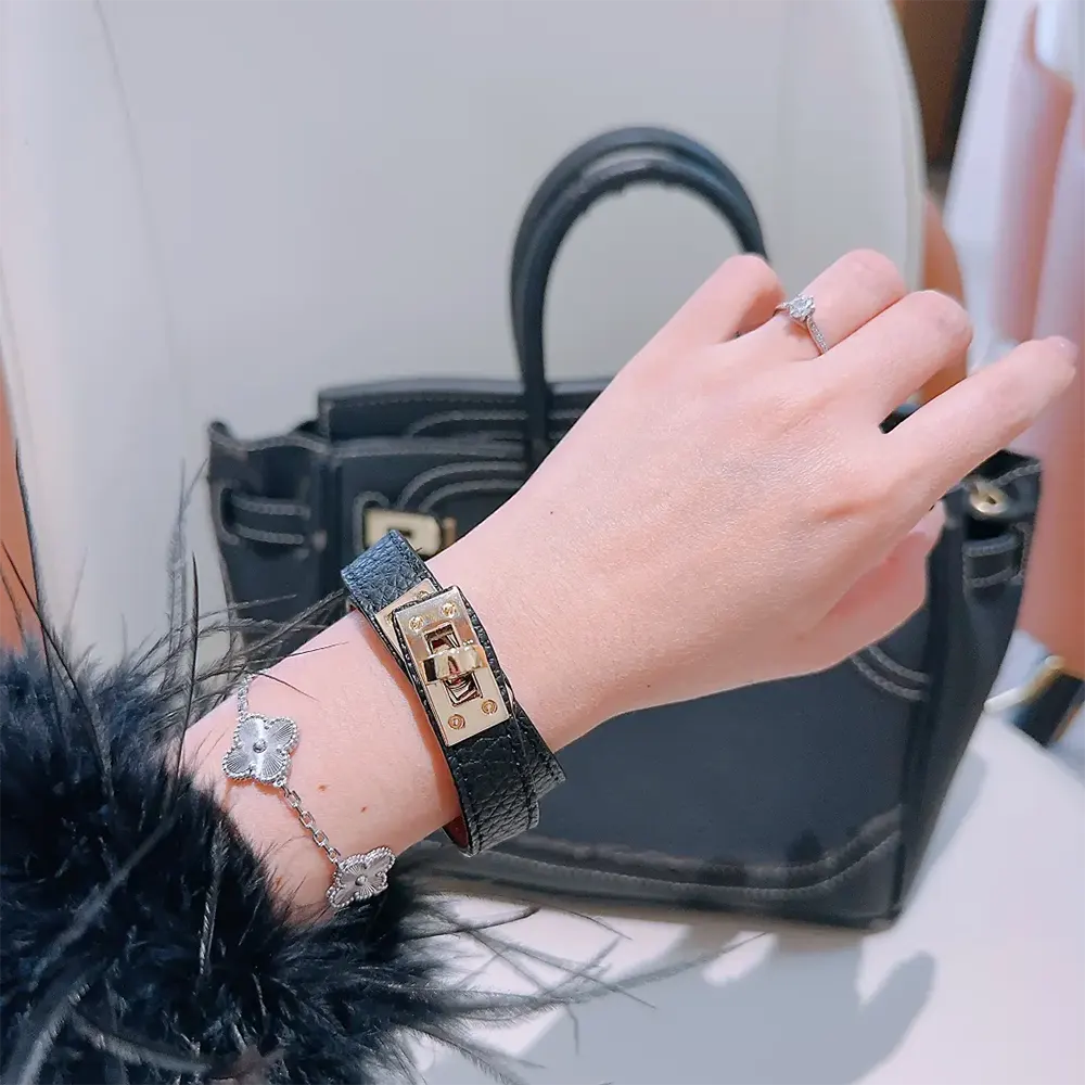 Hermes Unisex Kelly Double Tour Bracelet - image 8