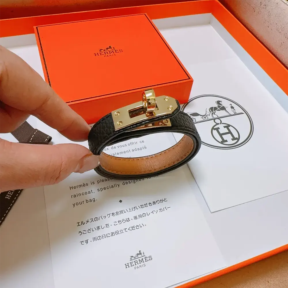 Hermes Unisex Kelly Double Tour Bracelet - image 7