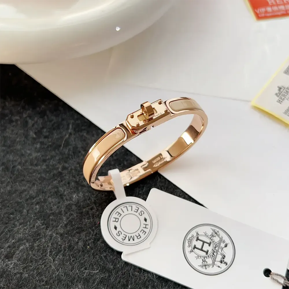 Hermes Unisex Mini Clic Kelly Bracelet - image 4