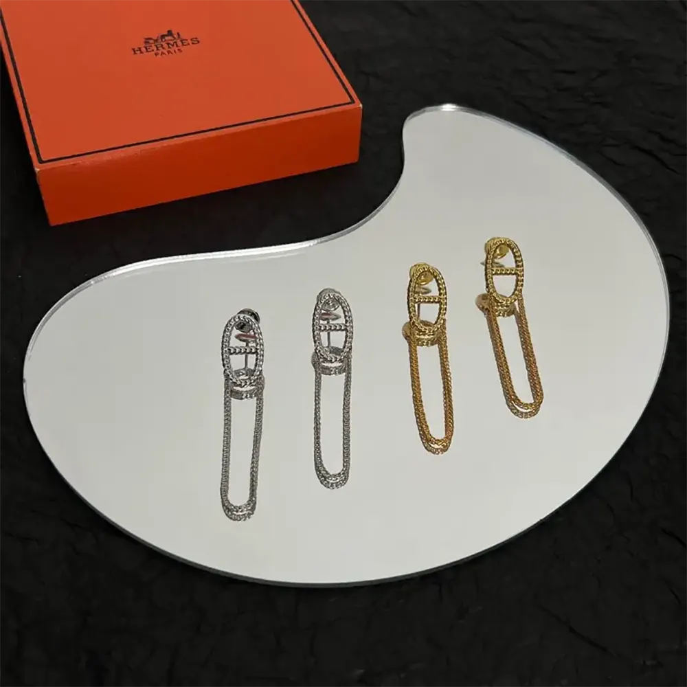Hermes Women Chaine D Ancre Danae Earrings H222514Bv00 - image 6