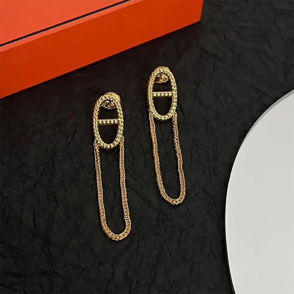 Hermes Women Chaine D Ancre Danae Earrings H222514Bv00 - image 4