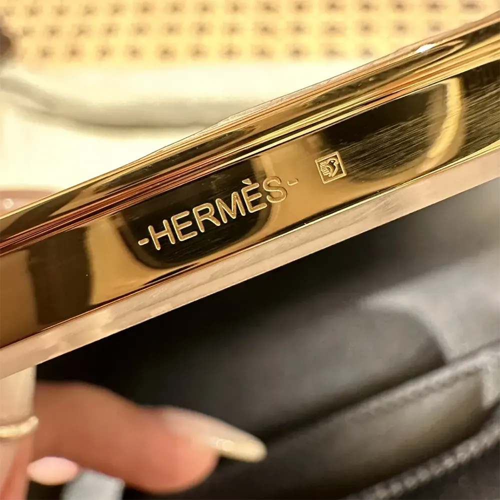 Hermes Women Constance 18 Bag Box Calf Leather-Black - image 9