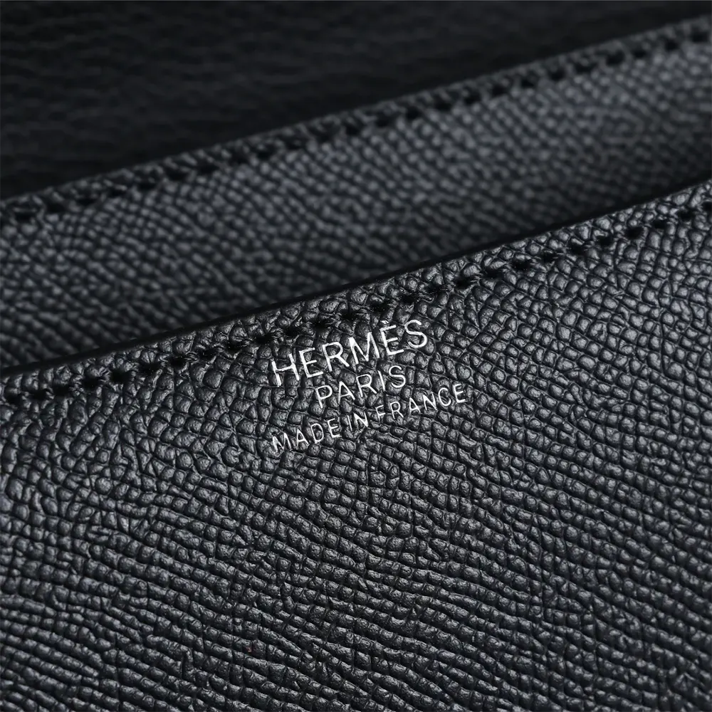 Hermes Women Constance 18 Bag Epsom Leather-Black/Silver - image 10