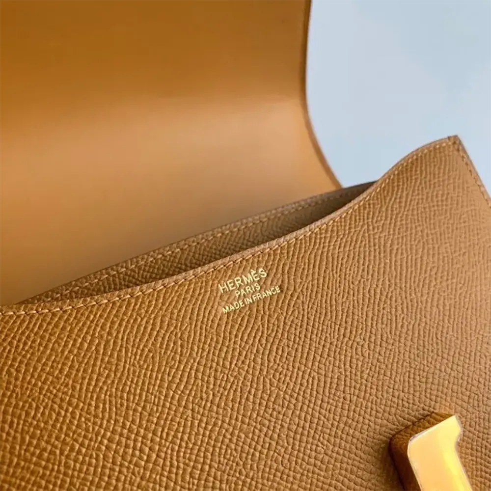 Hermes Women Constance 18 Bag Epsom Leather-Brown/Gold - image 10