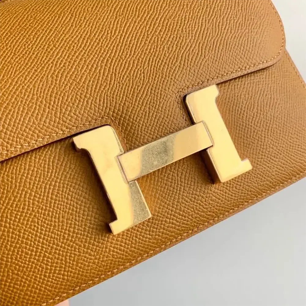 Hermes Women Constance 18 Bag Epsom Leather-Brown/Gold - image 9