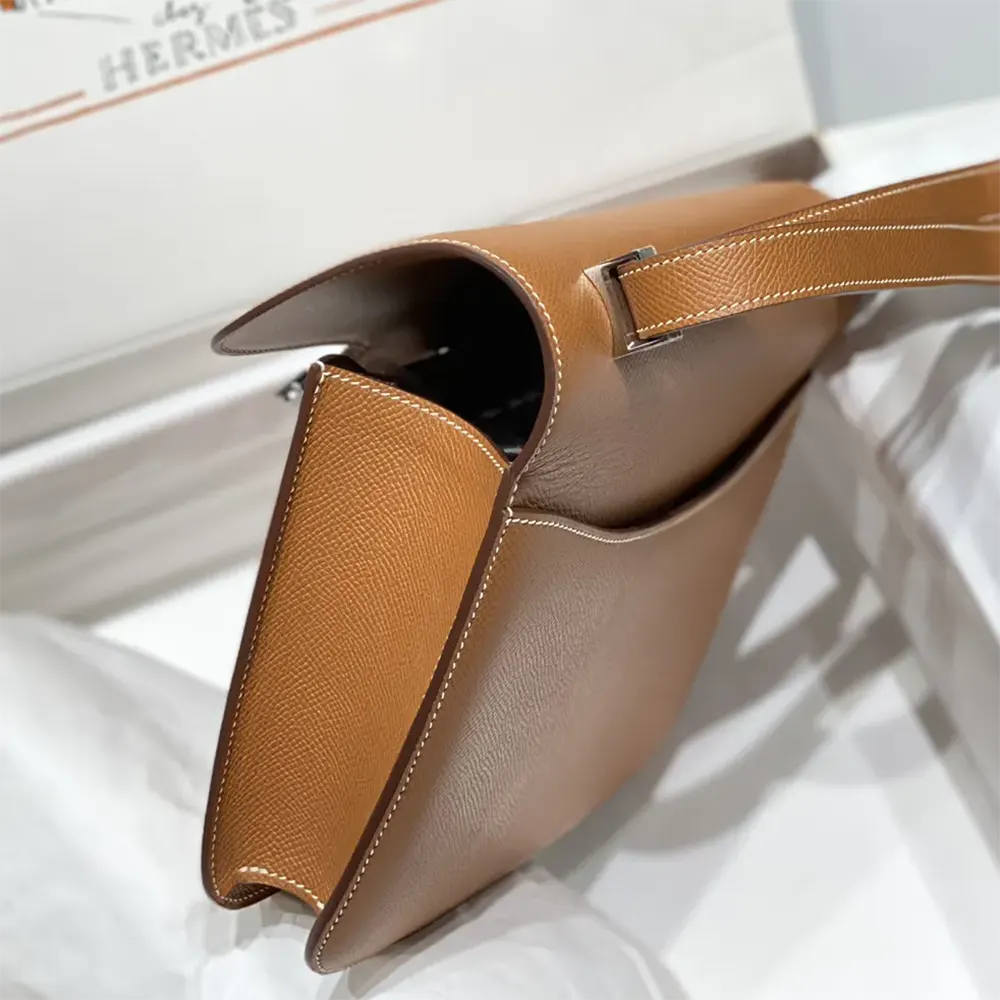 Hermes Women Constance 18 Bag Epsom Leather-Brown/Silver - image 7