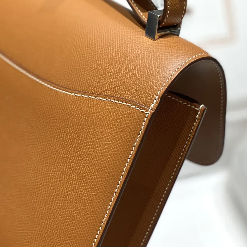 Hermes Women Constance 18 Bag Epsom Leather-Brown/Silver - image 10