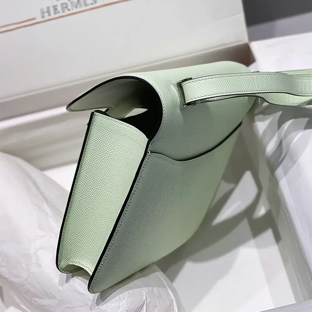Hermes Women Constance 18 Bag Epsom Leather-Lime/Silver - image 6