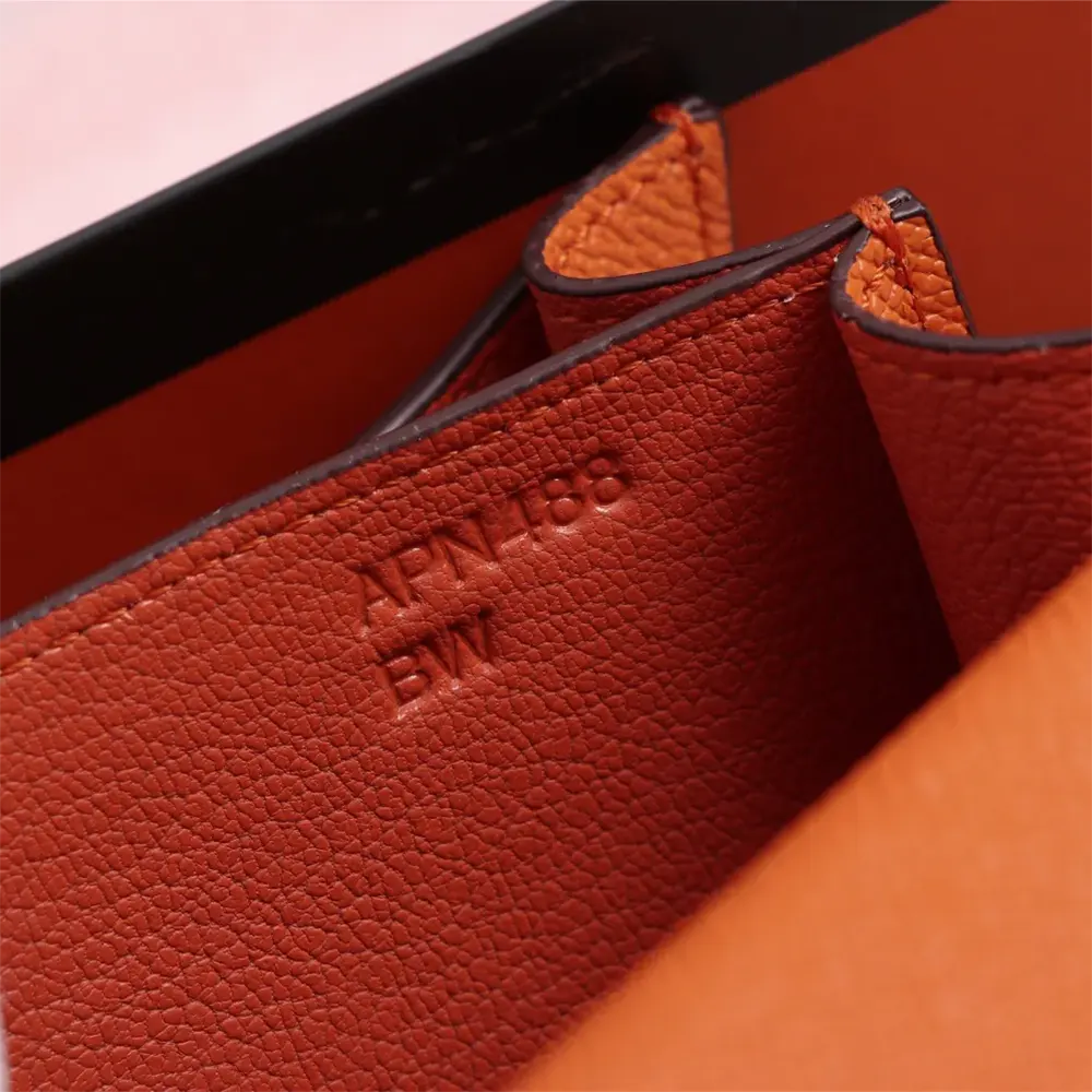 Hermes Women Constance 18 Bag Epsom Leather-Orange/Gold - image 7