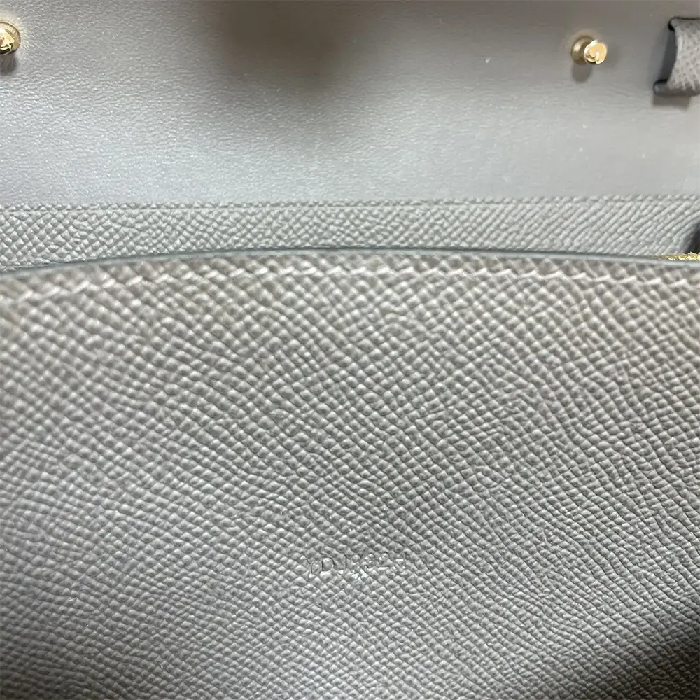 Hermes Women Constance Long To Go in Epsom Leather-Grey/Gold - image 9