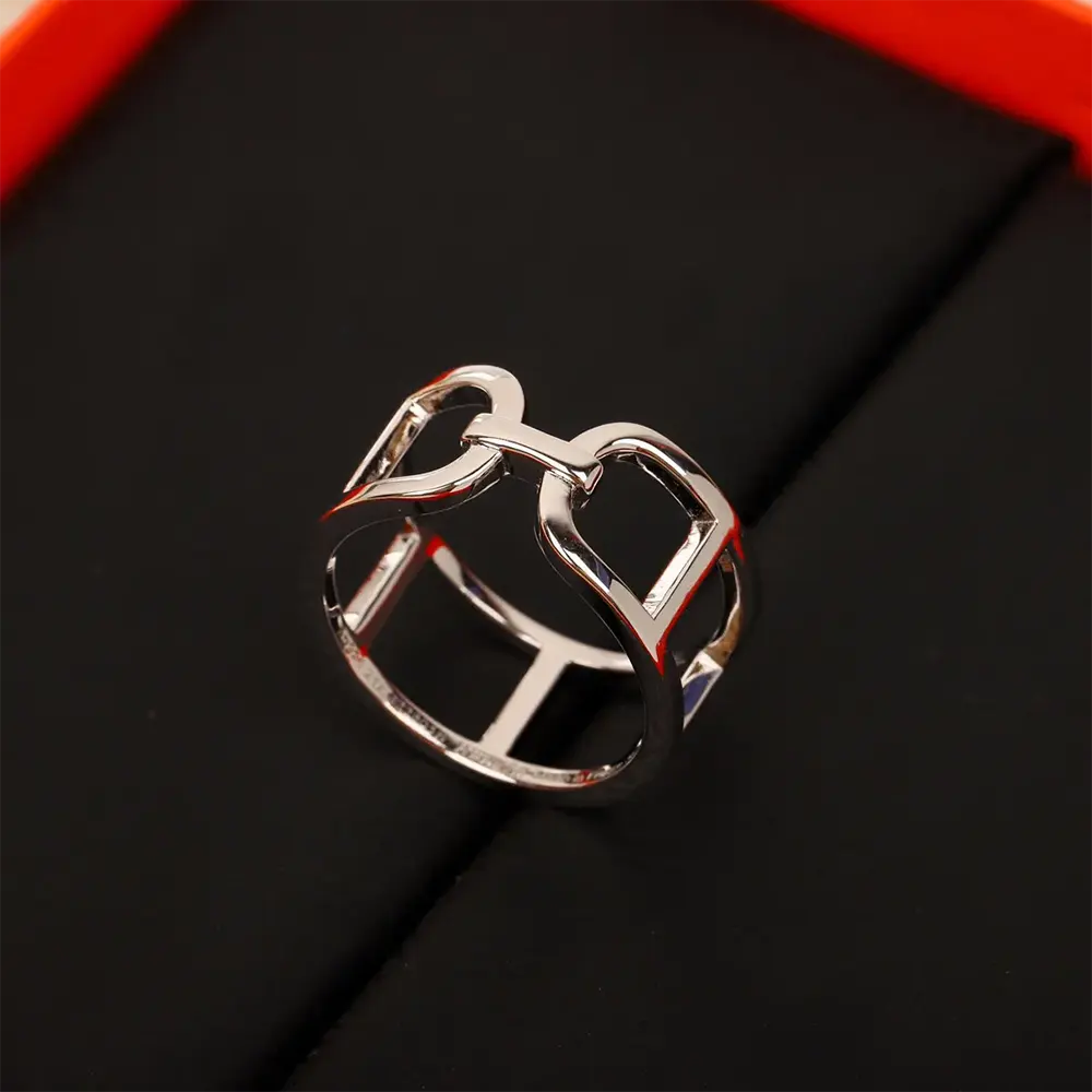 Hermes Women Ever Chaine D Ancre Ring Medium Model - image 6