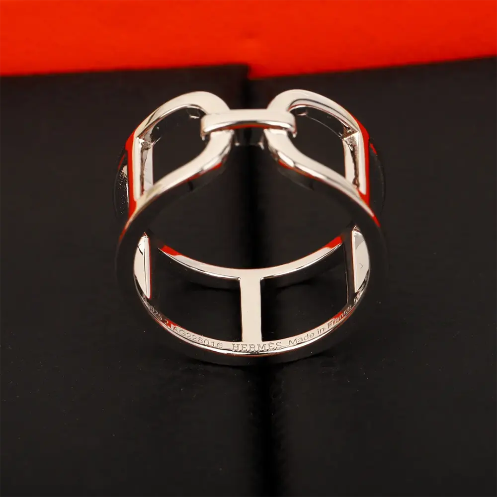 Hermes Women Ever Chaine D Ancre Ring Medium Model - image 4