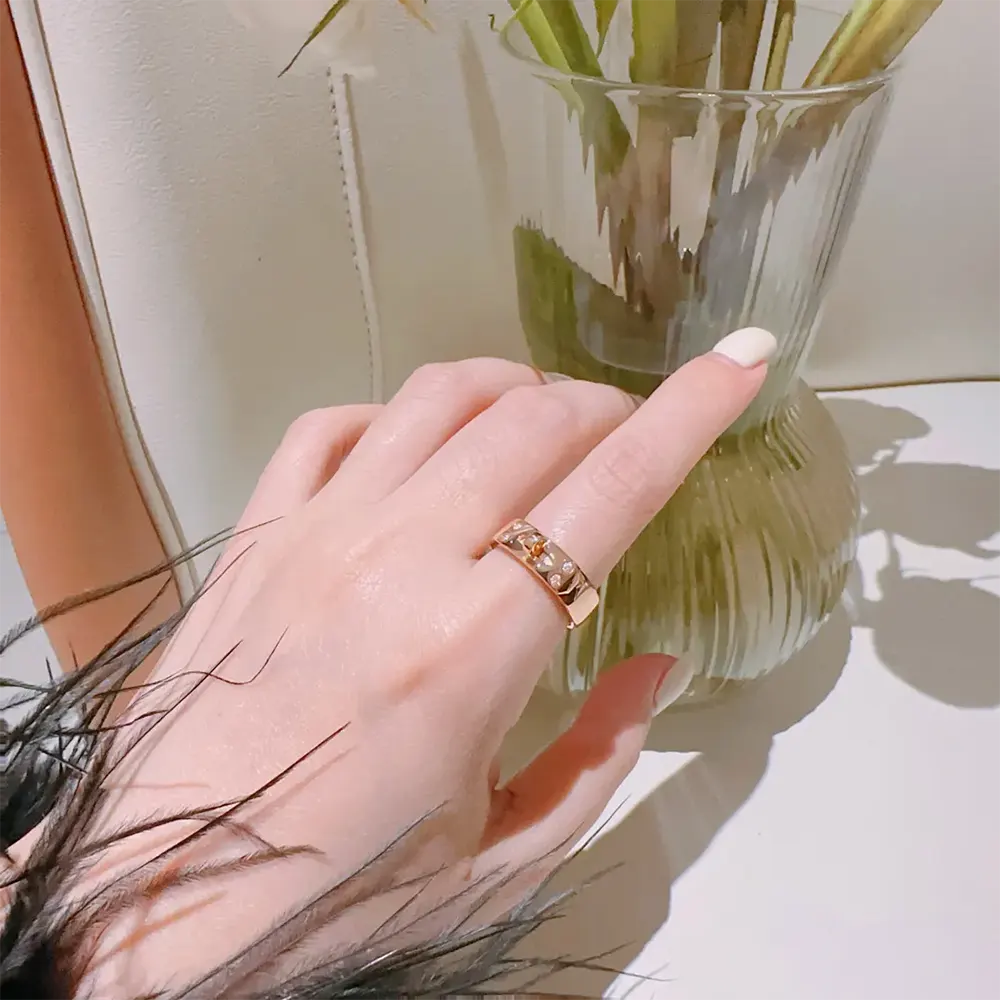 Hermes Women Kelly Ring Small Model H109041B - image 7