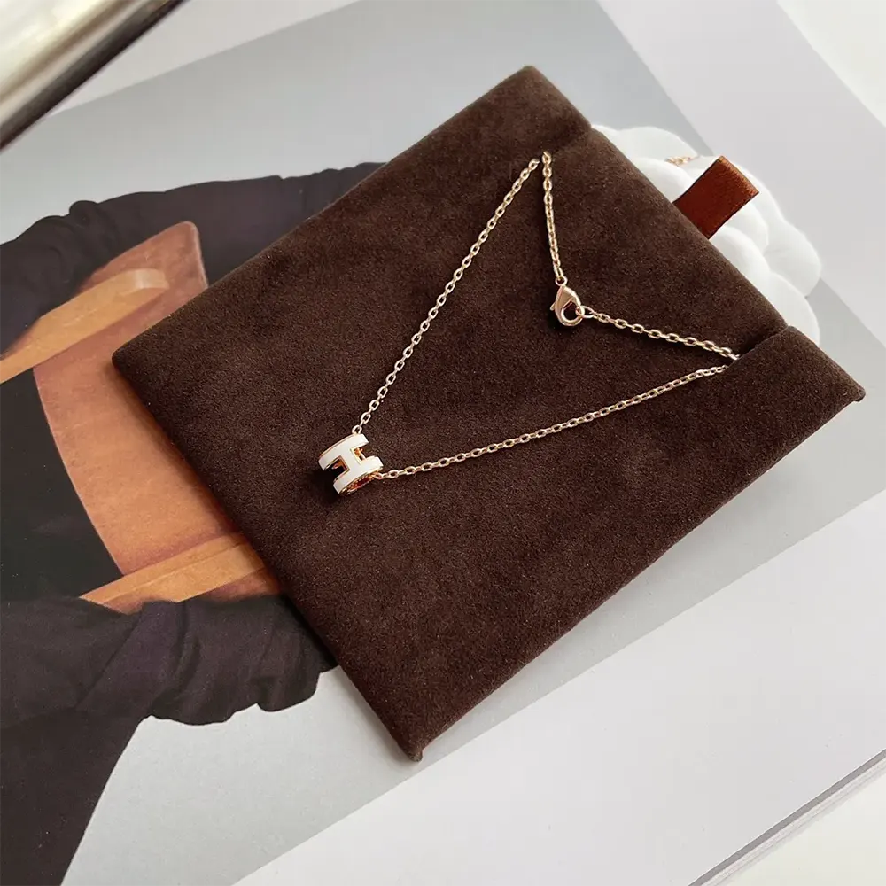 Hermes Women Mini Pop H Pendant-White H147992F 49 - image 4