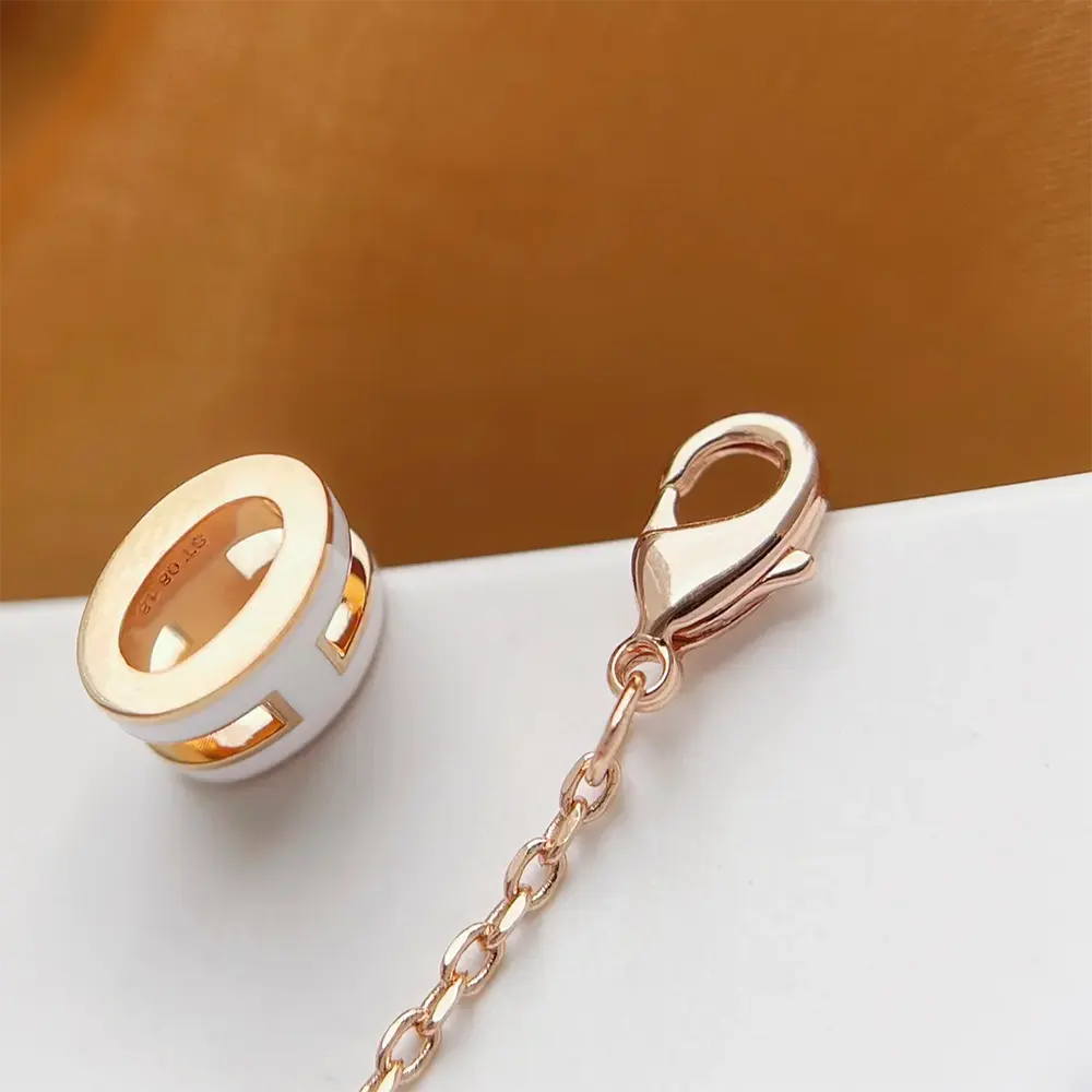 Hermes Women Mini Pop H Pendant-White H147992F 49 - image 10