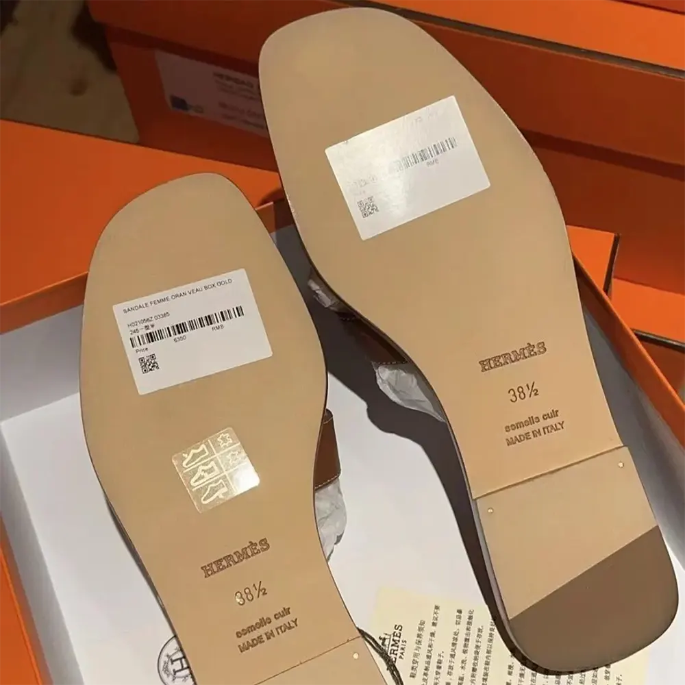 Hermes Women Oran Sandal-Brown - image 8