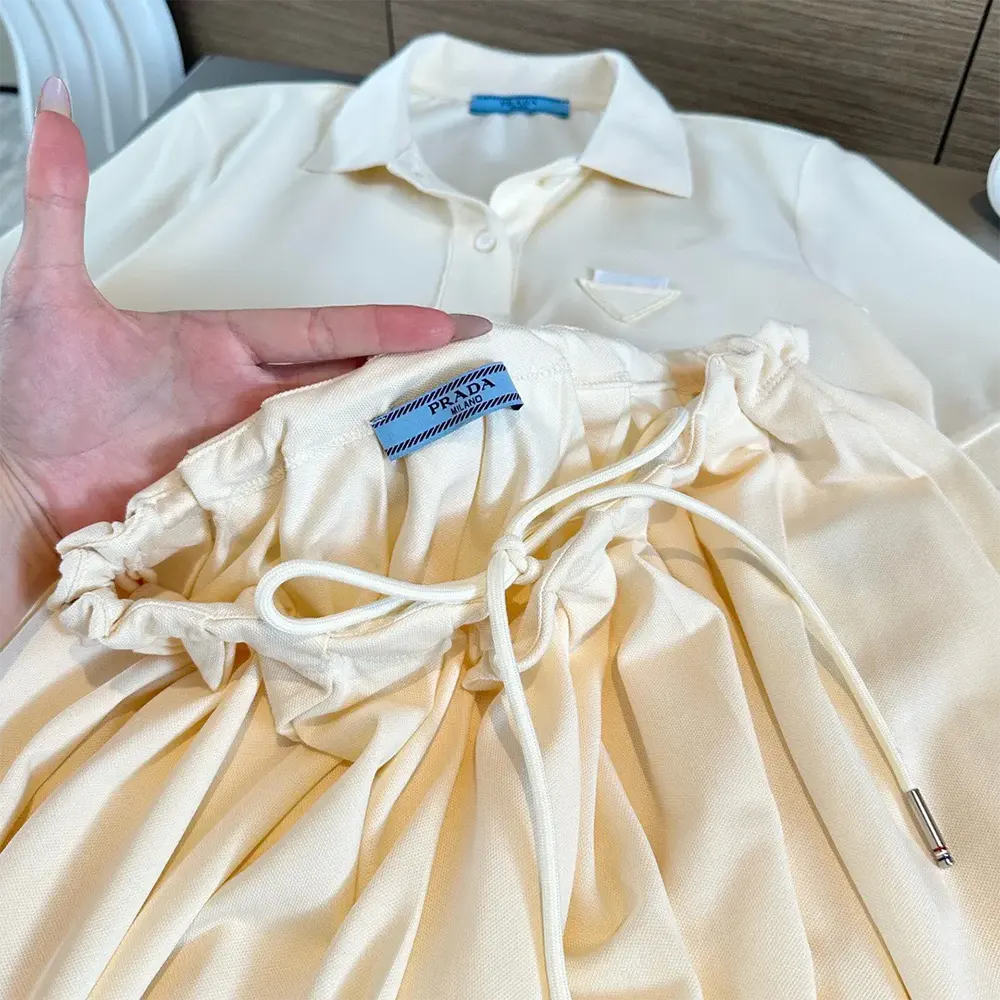 Prada Women Piqué Polo Shirt - image 7
