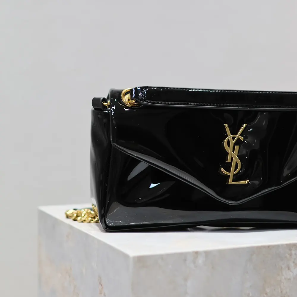 Saint Laurent YSL Women Calypso Small in Patent Leather - image 4