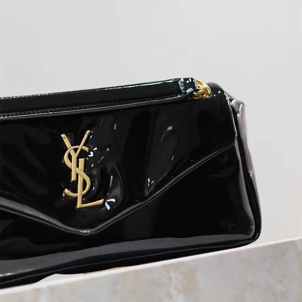 Saint Laurent YSL Women Calypso Small in Patent Leather - image 5