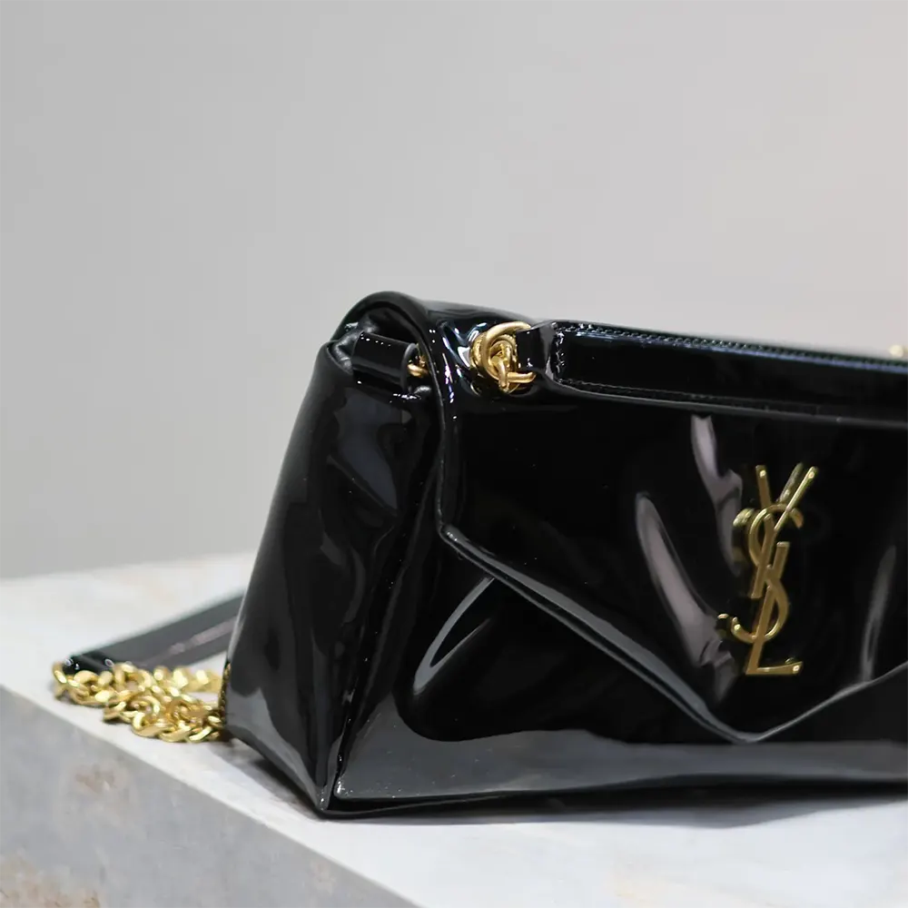 Saint Laurent YSL Women Calypso Small in Patent Leather - image 7