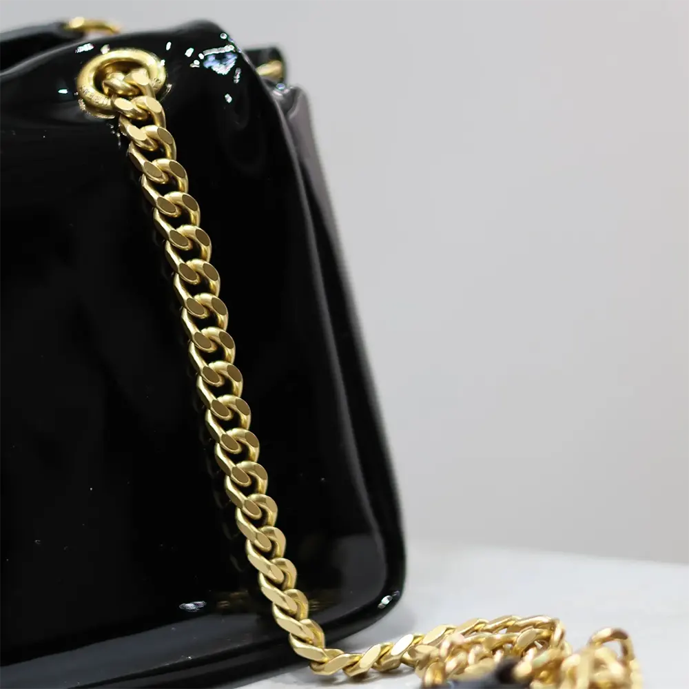 Saint Laurent YSL Women Calypso Small in Patent Leather - image 9