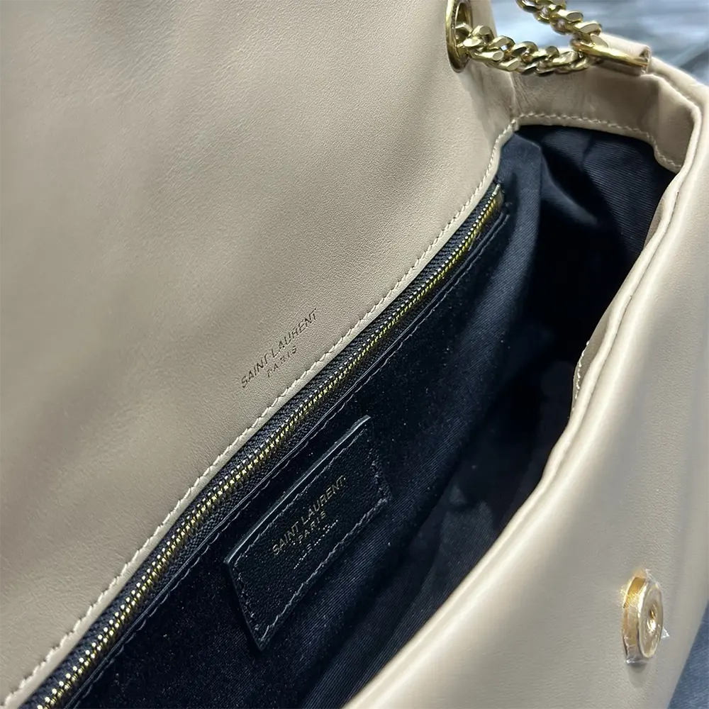 Saint Laurent YSL Women Calypso in Plunged Lambskin - image 10