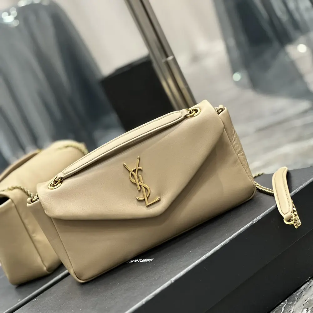 Saint Laurent YSL Women Calypso in Plunged Lambskin - image 6