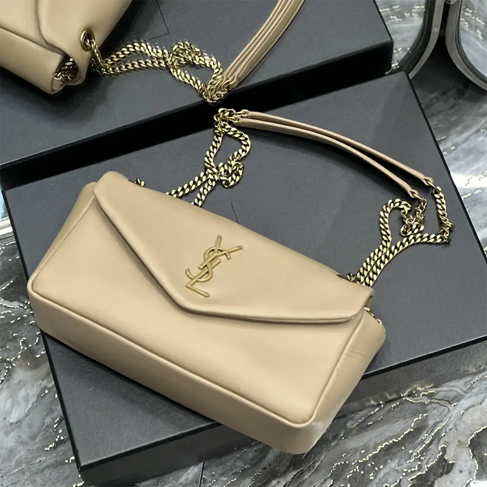 Saint Laurent YSL Women Calypso in Plunged Lambskin - image 5