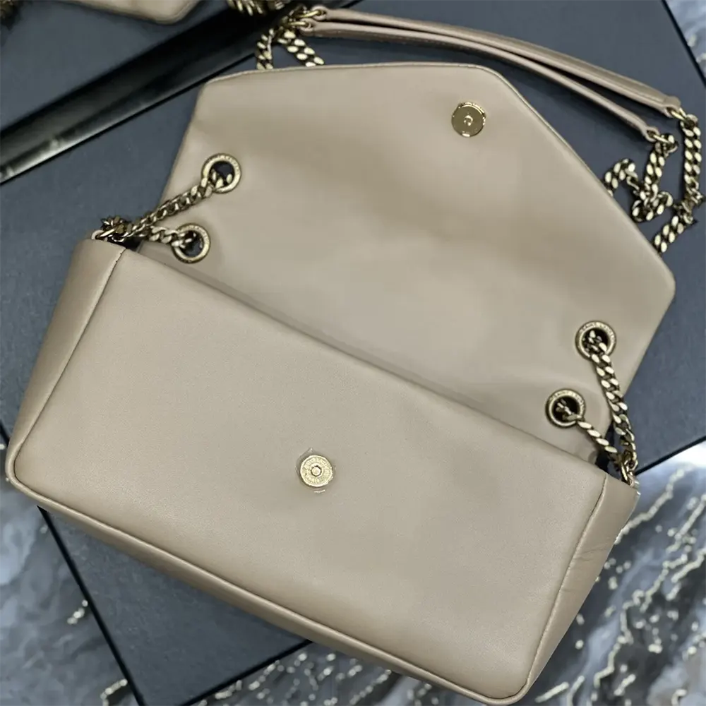 Saint Laurent YSL Women Calypso in Plunged Lambskin - image 9