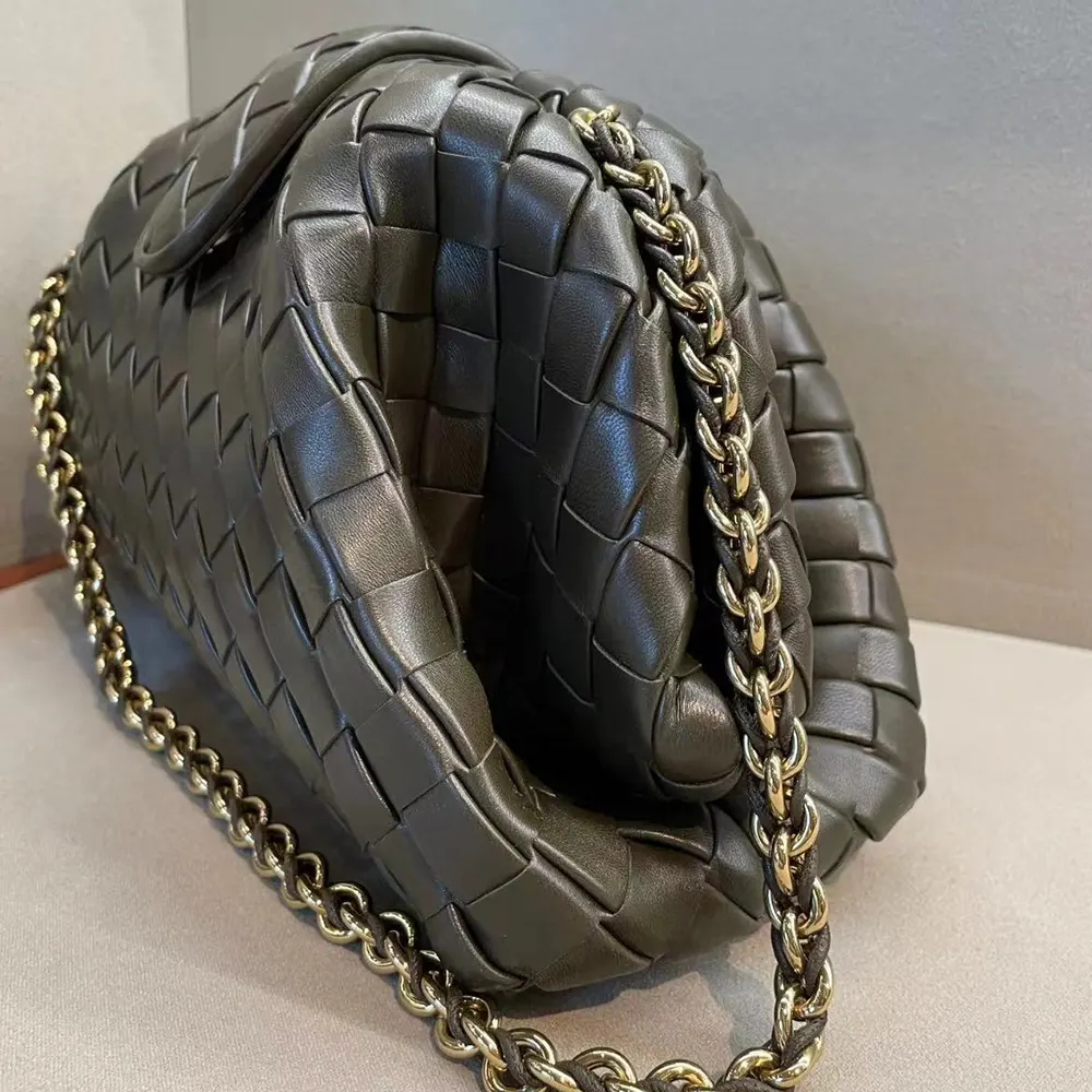 Bottega Veneta Women Teen Lauren 1980 With Chain - image 4