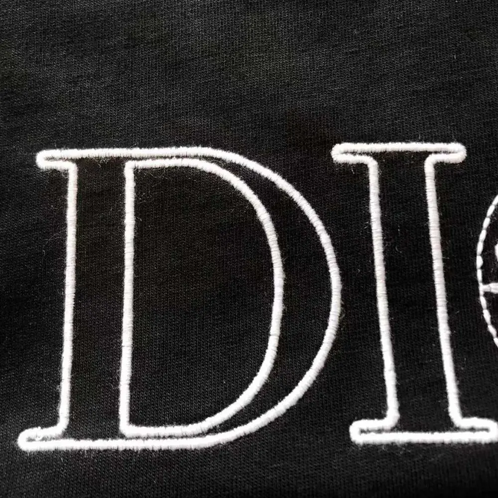Dior Men Dior and Stone Island T-shirt Oversized Fit Black Cotton Jersey - image 7
