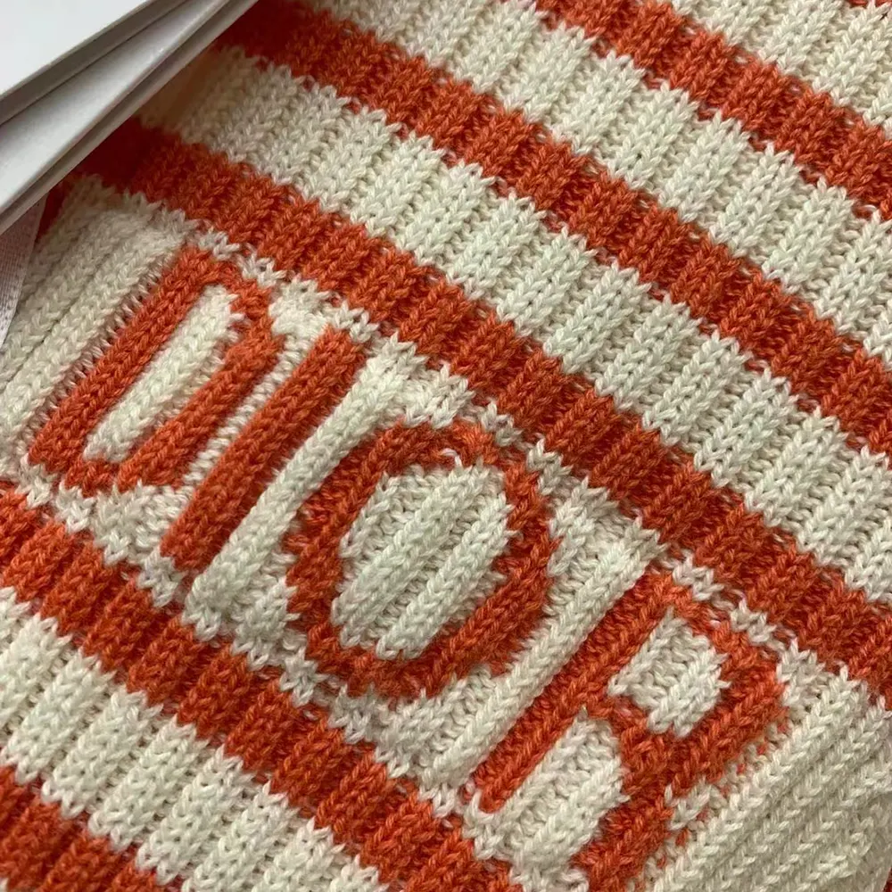 Dior Women Dioriviera Short-Sleeved Sweater White and Candy Pink Cotton Ribbed Knit - image 7