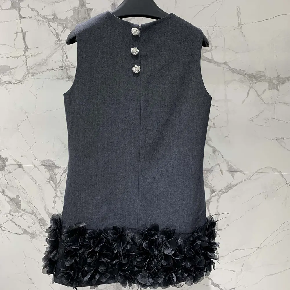 Prada Women Embroidered Wool Mini-dress P3L05R_14MP_F0480_S_OOO - image 4