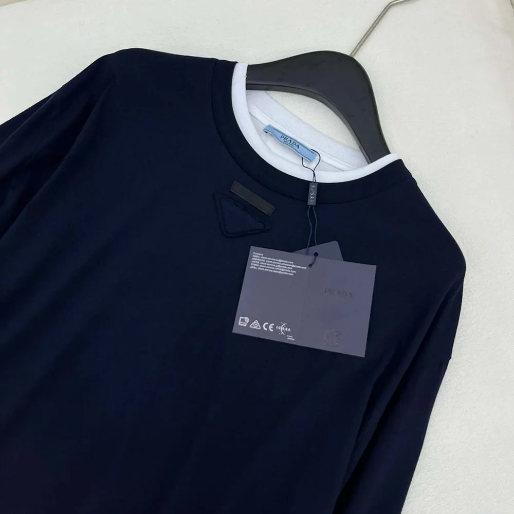 Prada Women Long-sleeved Jersey T-shirt - image 4