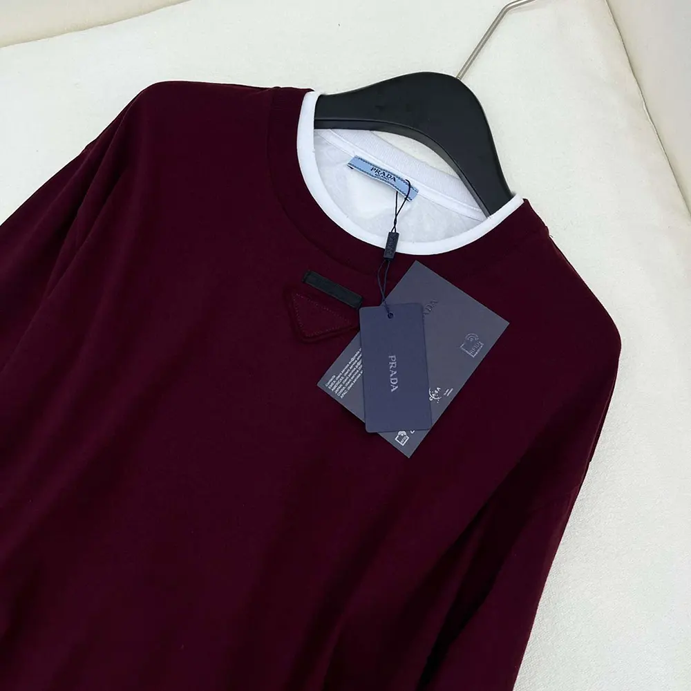 Prada Women Long-sleeved Jersey T-shirt - image 5