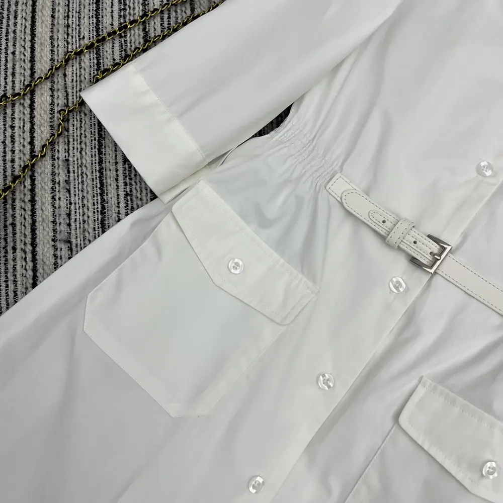 Prada Women Poplin Mini-dress P3N15E_1XV2_F0009_S_OOO - image 10