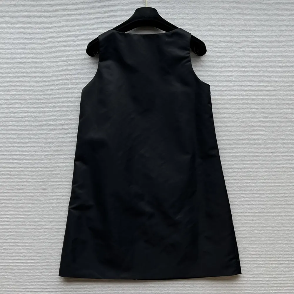 Prada Women Sleeveless Re-Nylon Dress 230715_1WQ8_F0002_S_OOO - image 4