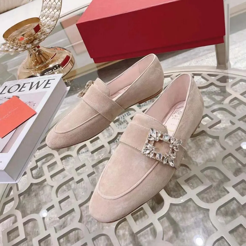 Roger Vivier Women Mini Broche Vivier Strass Buckle Babies Ballerinas - image 4