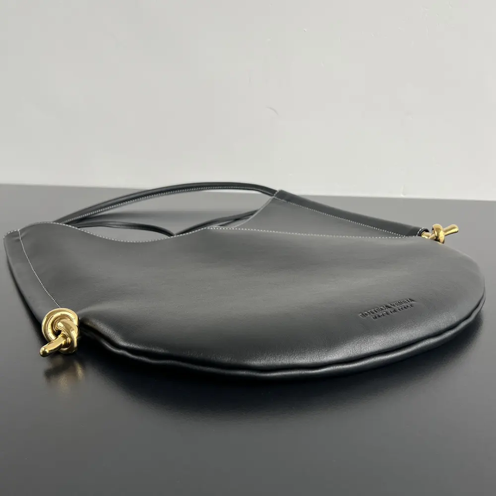 Bottega Veneta Women Small Solstice Shoulder Bag in Calf Leather with Signature Knot Details - image 6