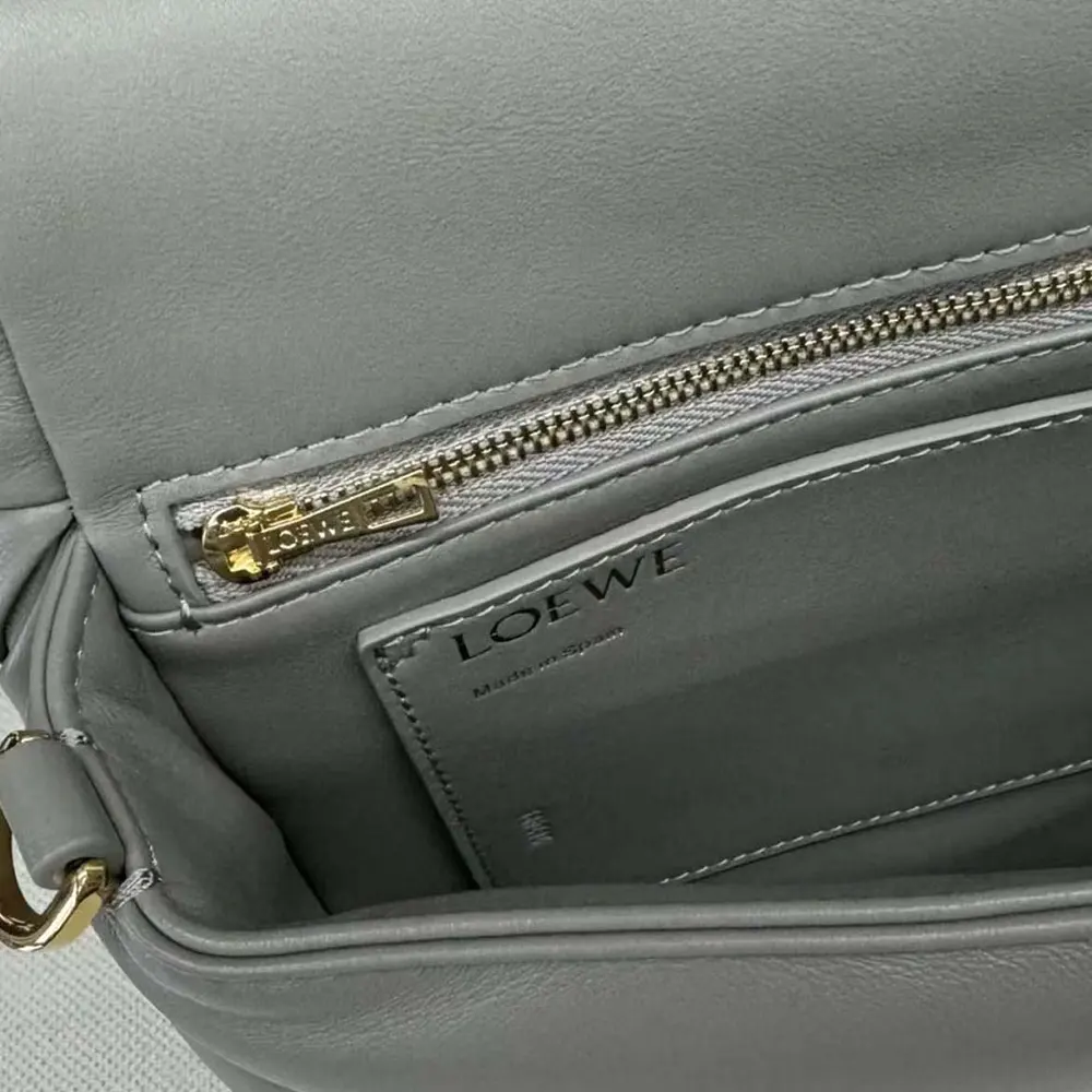 Loewe Women Mini Puffer Goya in Pleated Shiny Nappa Lambskin - image 8