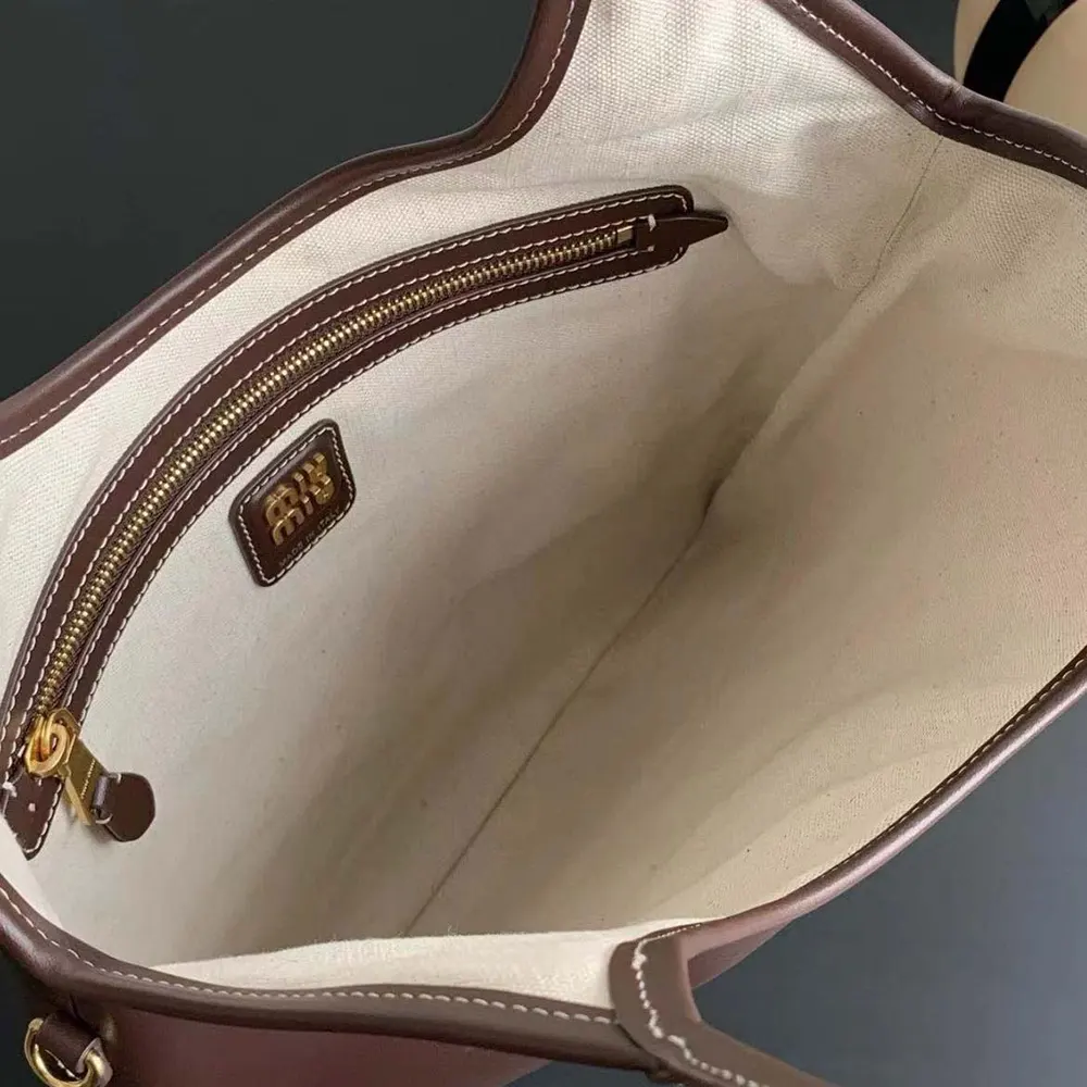 Miu Miu Women IVY Leather Bag-Chocolate 5BG231_2CRW_F0NBL_V_MLN - image 9