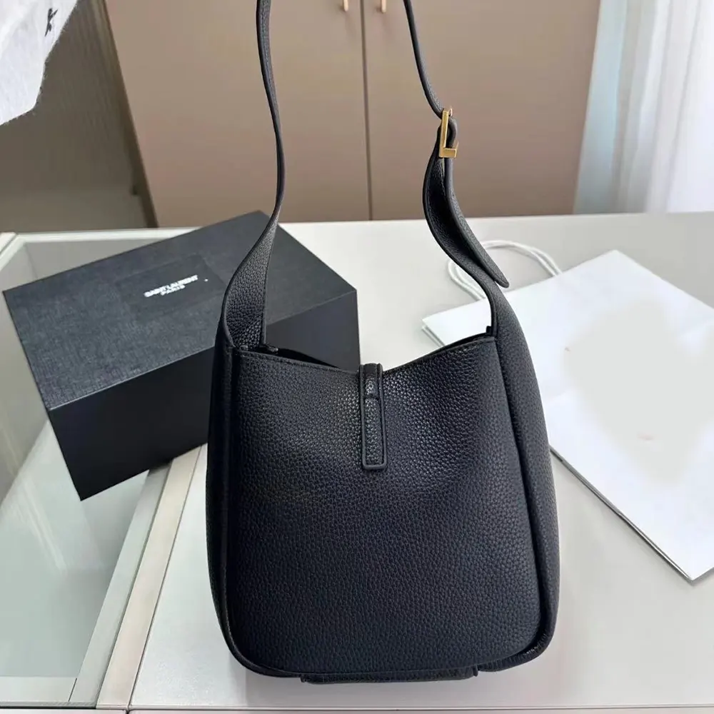 Saint Laurent YSL Women Le 5 à 7 Supple Baby in Grained Leather - image 4