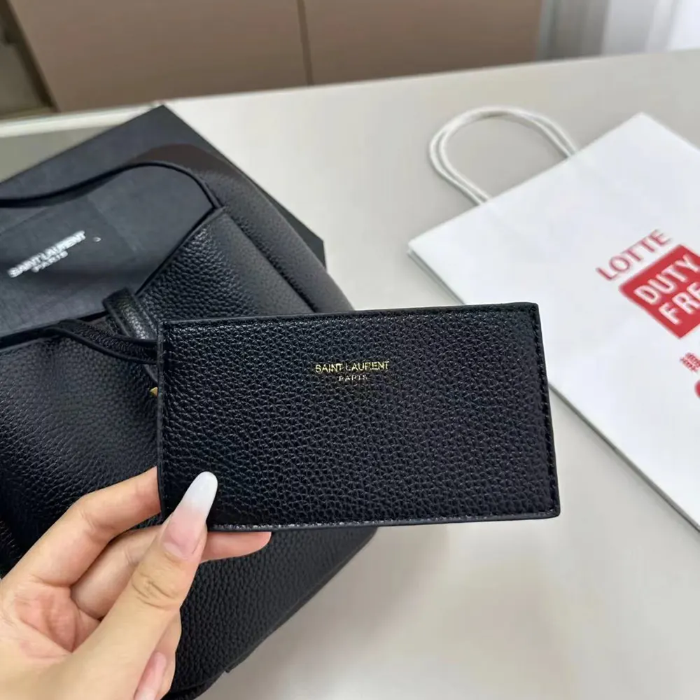 Saint Laurent YSL Women Le 5 à 7 Supple Baby in Grained Leather - image 9