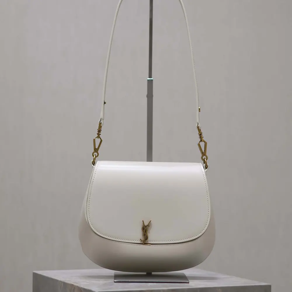Saint Laurent YSL Women Voltaire Top Handle in Box Saint Laurent-White - image 4