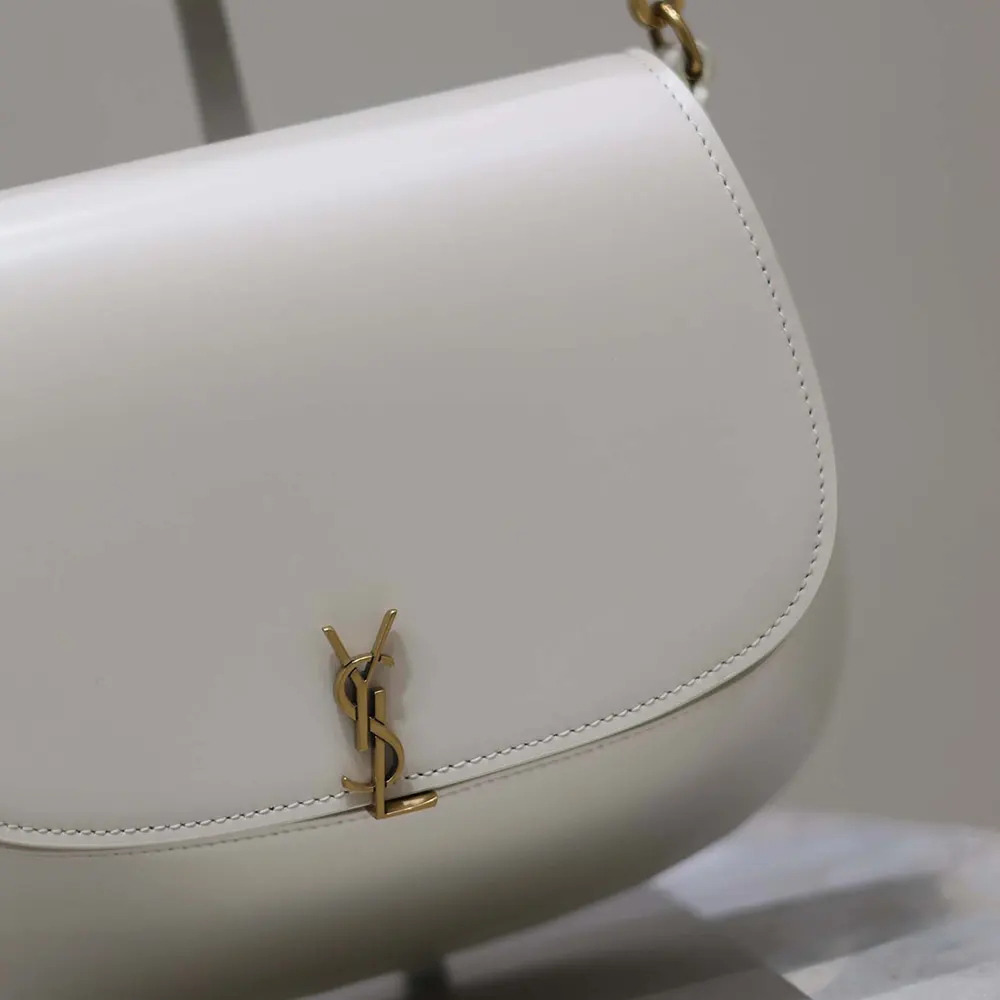 Saint Laurent YSL Women Voltaire Top Handle in Box Saint Laurent-White - image 9