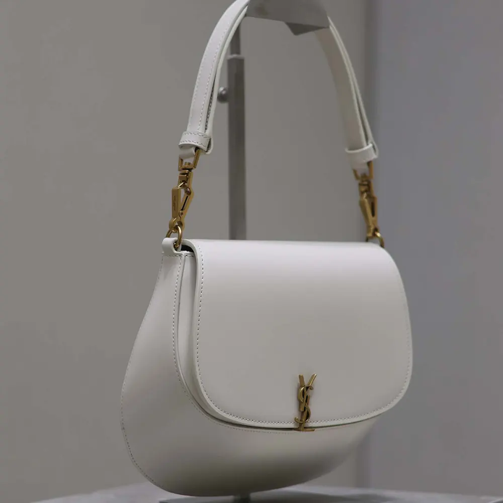 Saint Laurent YSL Women Voltaire Top Handle in Box Saint Laurent-White - image 6