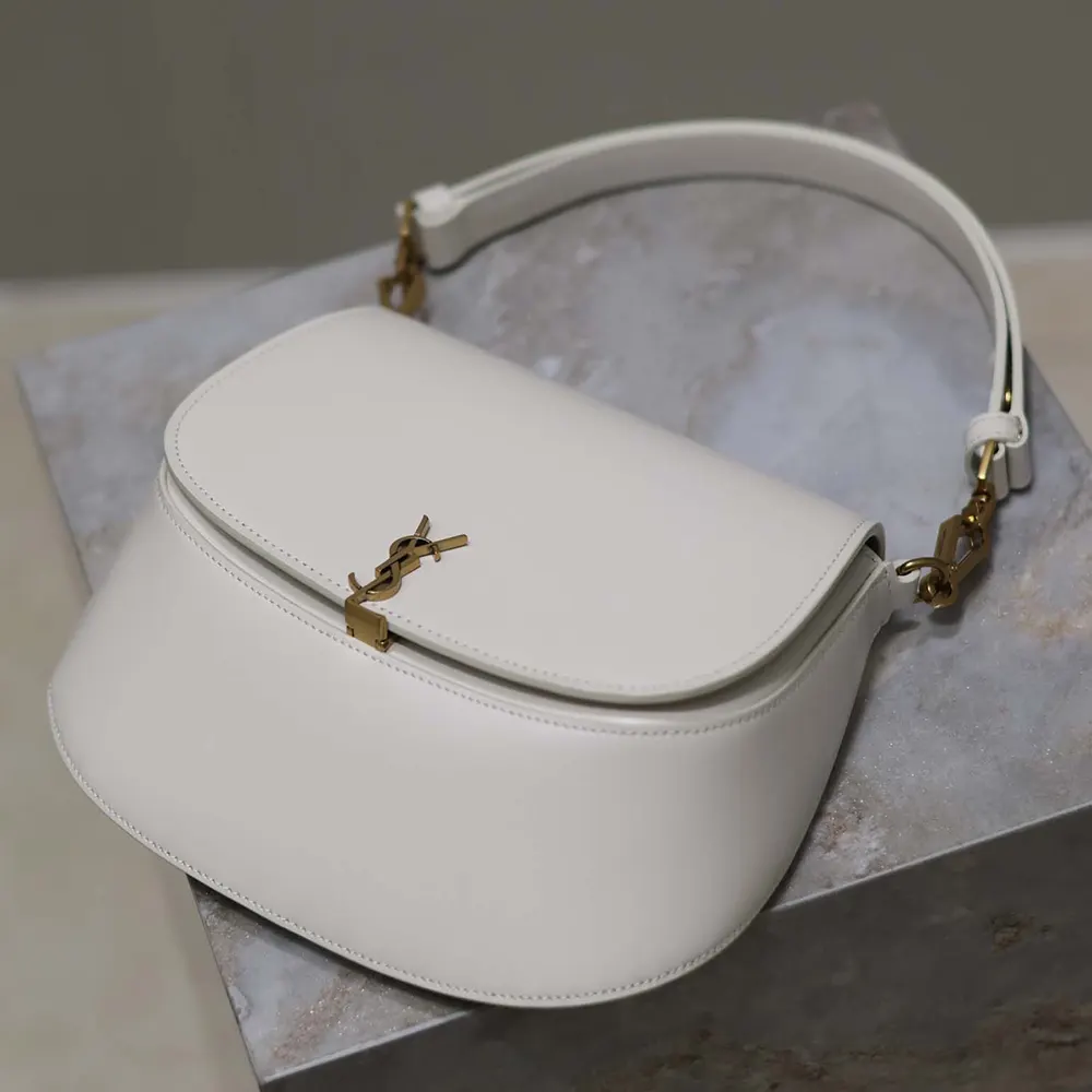 Saint Laurent YSL Women Voltaire Top Handle in Box Saint Laurent-White - image 7